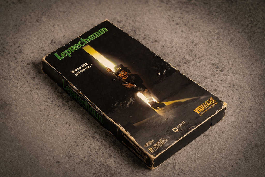 Leprechaun 1993 original Vidmark VHS tape horror collector