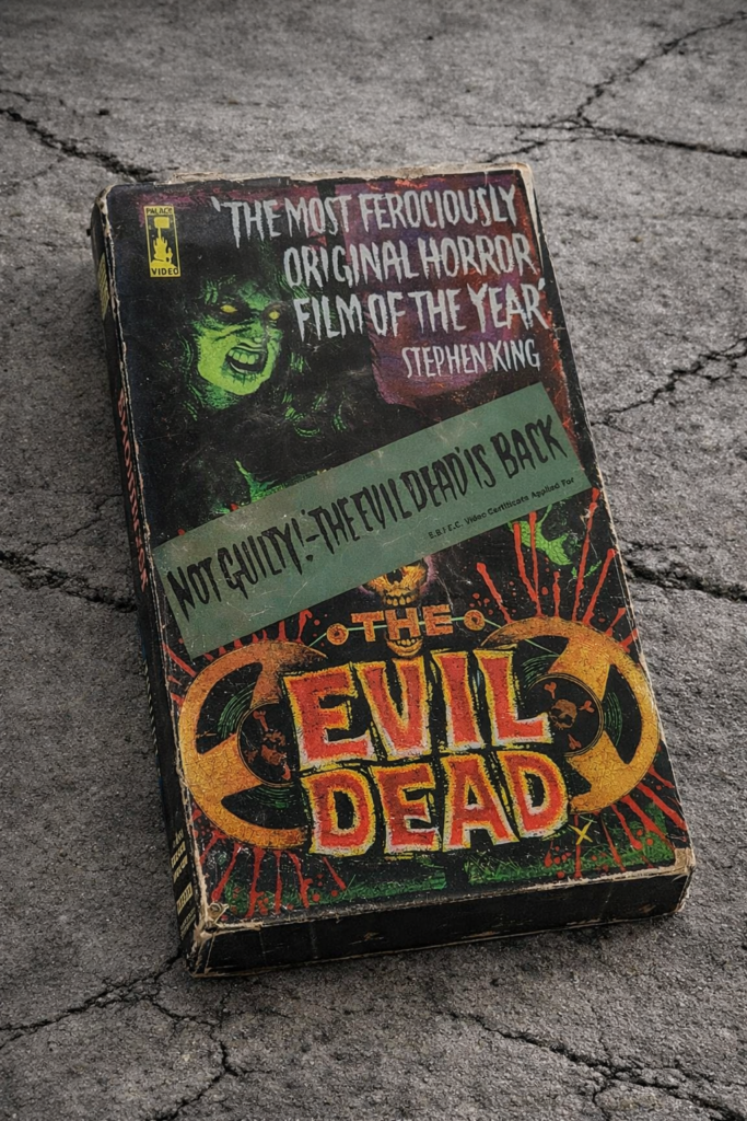 most valuable evil dead VHS tape