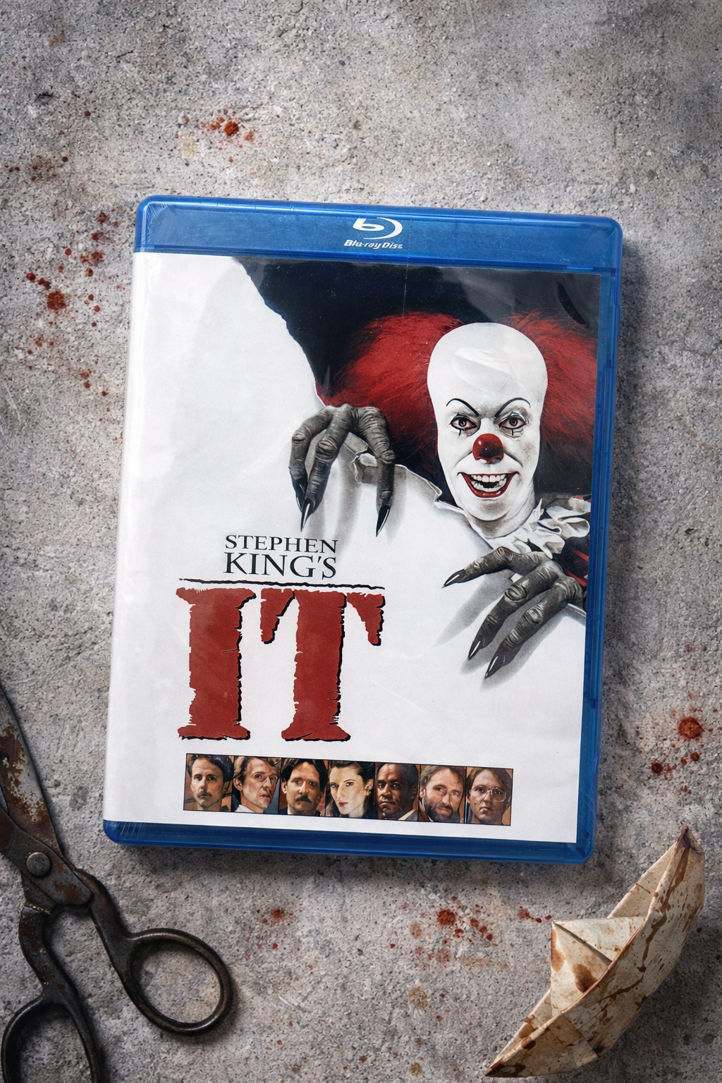 IT 1990 Blu-ray case, horror Blu-ray collector