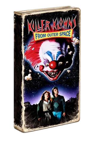 Killer Klowns VHS - Comedy Horror genre