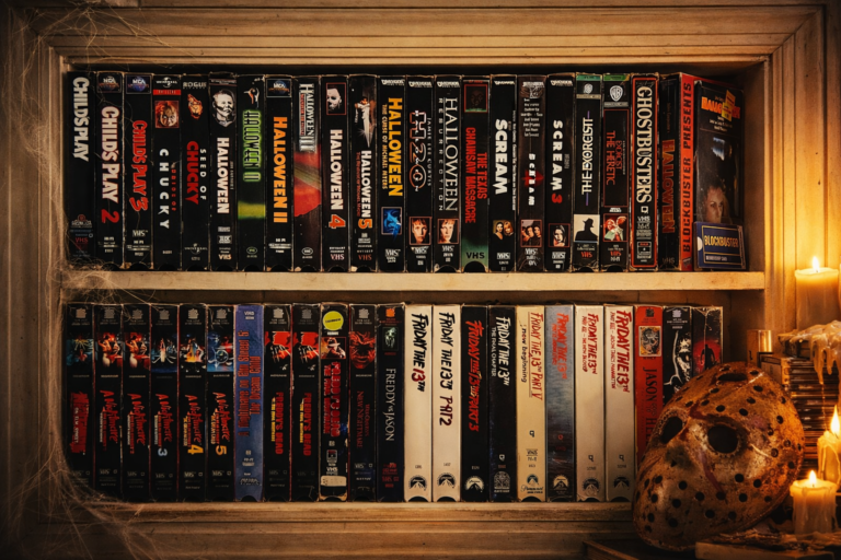 Rare horror VHS tapes collection most valuable 1980s collector